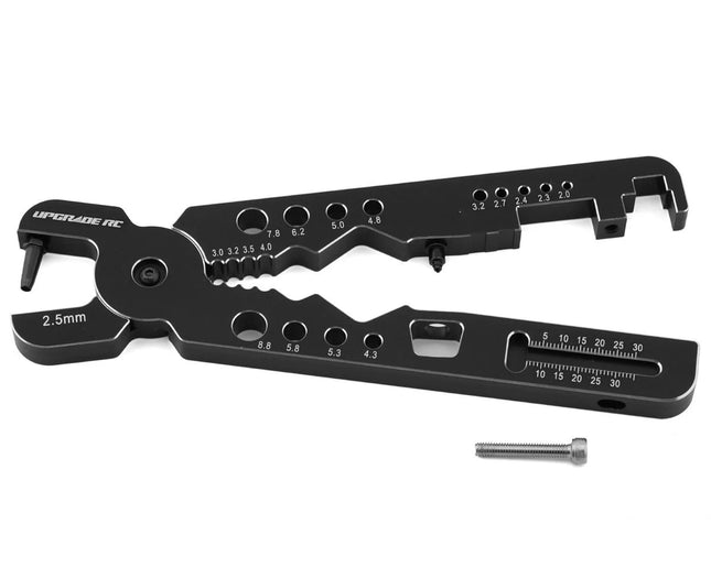 UpGrade RC Tire Punch, Shock Shaft Pliers, Ball Link Pliers and Wire Crimp Mutli-Tool UPG-13002