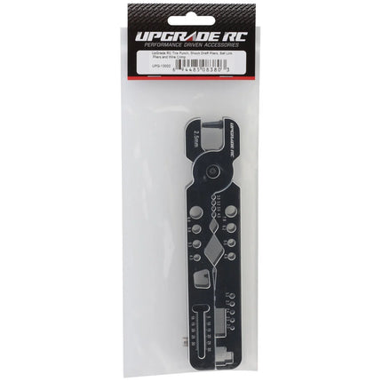 UpGrade RC Tire Punch, Shock Shaft Pliers, Ball Link Pliers and Wire Crimp Mutli-Tool UPG-13002