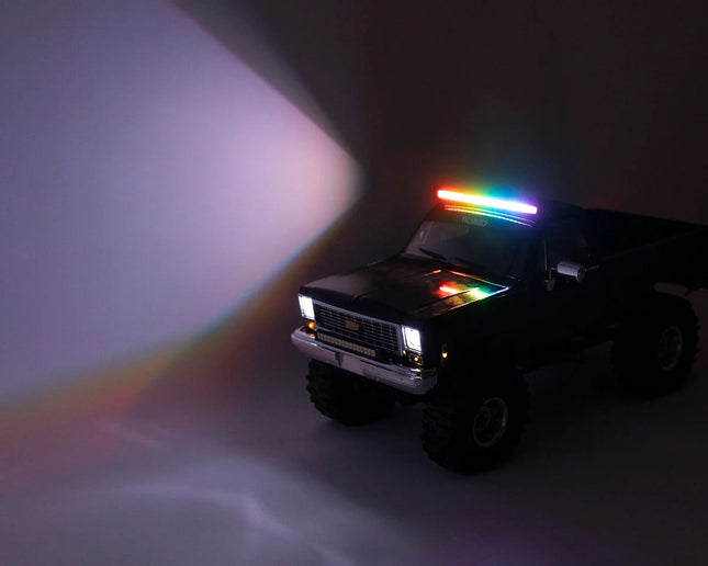 UpGrade RC 156mm RGB LED Light Bar (Black) (20 Lighting Functions) UPG-16504