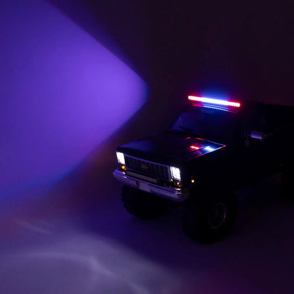UpGrade RC 156mm RGB LED Light Bar (Black) (20 Lighting Functions) UPG-16504