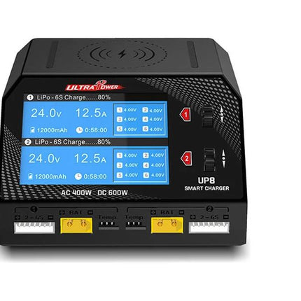 Ultra Power UP8 AC 400W/ DC 600W Dual Channel Charger Discharger Tester UPTUP8