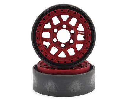 Vanquish Products KMC XD229 Machete V2 1.9" Beadlock Crawler Wheels (Various Colors) (2)
