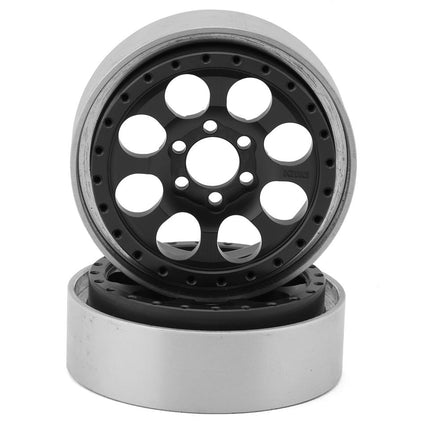 Vanquish Products KMC 2.2 KM237 Riot Beadlock Crawler Wheels (2) Various Colors