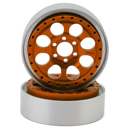 Vanquish Products KMC 2.2 KM237 Riot Beadlock Crawler Wheels (2) Various Colors