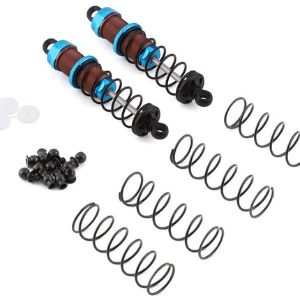 Yeah Racing BBG-0080BU Aluminum Go Big Bore Off-Road Shocks (Blue) (2) (80mm) YEA-BBG-0080BU