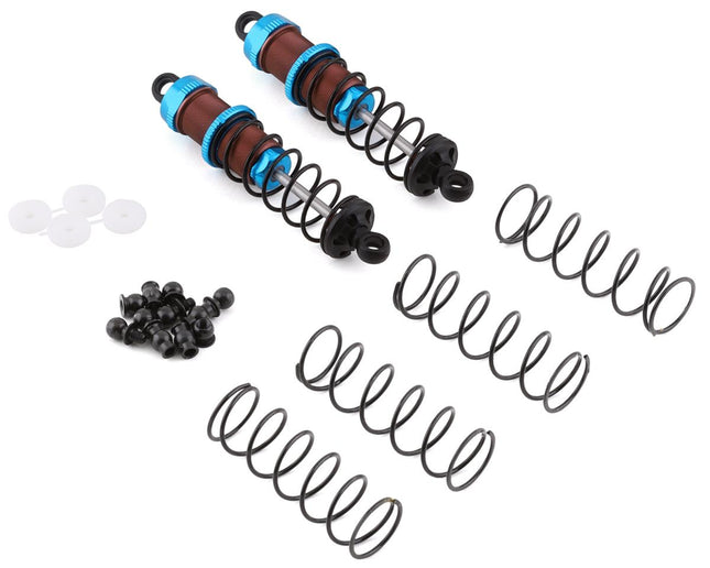 Yeah Racing BBG-0080BU Aluminum Go Big Bore Off-Road Shocks (Blue) (2) (80mm) YEA-BBG-0080BU