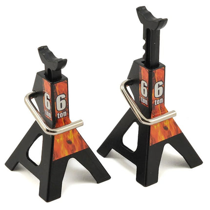 Yeah Racing YA-0374BK Height Adjustable 6 Ton Jack (Black) (2) YEA-YA-0374BK