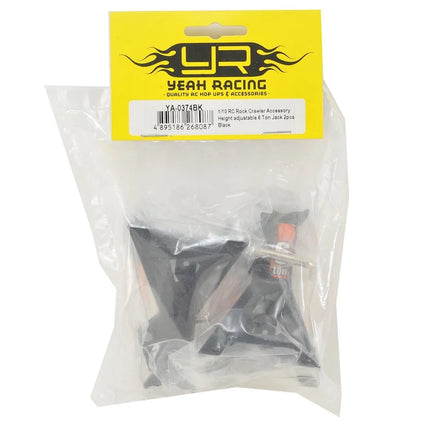 Yeah Racing YA-0374BK Height Adjustable 6 Ton Jack (Black) (2) YEA-YA-0374BK