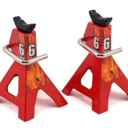 Yeah Racing YA-0374RD Height Adjustable 6 Ton Jack (Red) (2) YEA-YA-0374RD