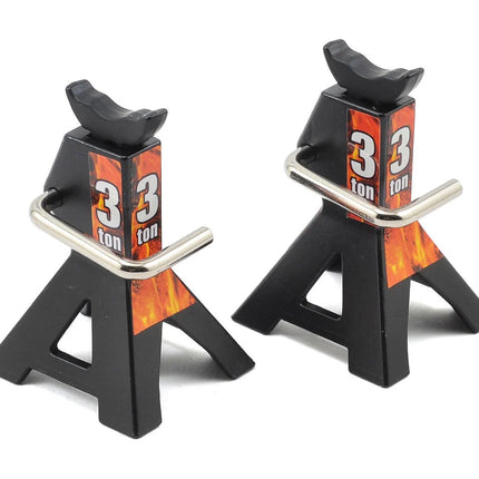 Yeah Racing YA-0449 Height Adjustable 3 Ton Jack (Black) (2) YEA-YA-0449