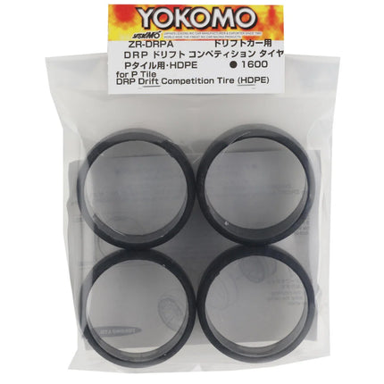 Yokomo ZR-DRPA DRPA Competition Drift Tire (4) (for P-Tile) YOKZR-DRPA